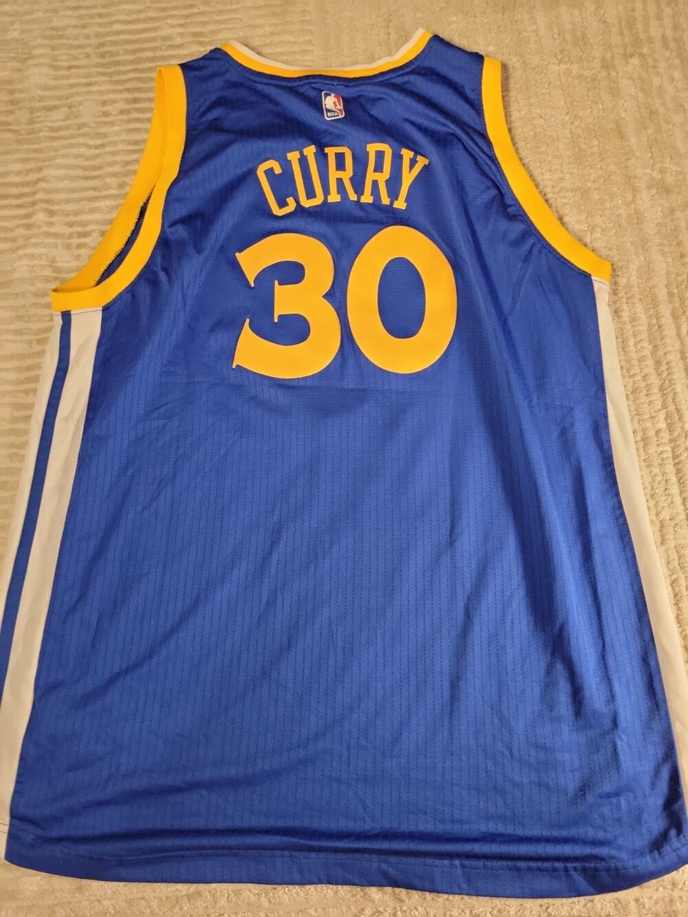 Adidas Stephen Curry Golden State Warriors Mens Size 2XL XXL Basketball Adult